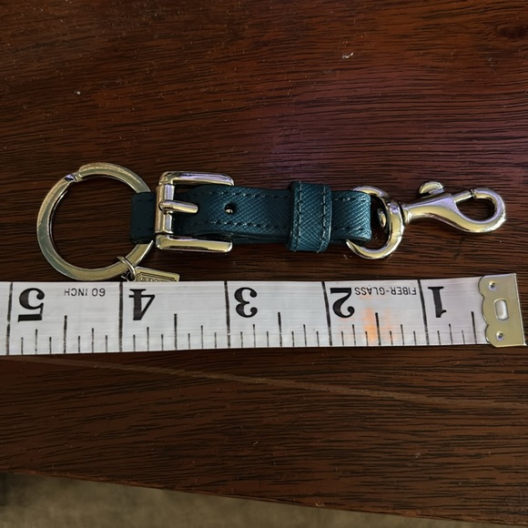 Coach Leather Key Ring - Picture 8 of 8